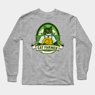 Cat farmer Long Sleeve T-Shirt